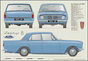 Ford Zephyr Six MkIII 1962-66